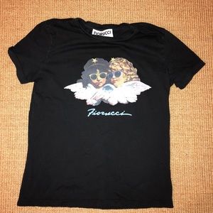 Fiorucci Angels black t-shirt
